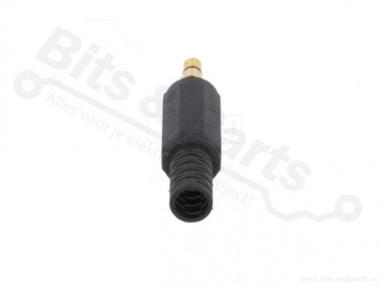 Jack plug male 3,5mm stereo verguld /gold plated